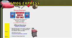 Desktop Screenshot of belmontsmogexpress.com